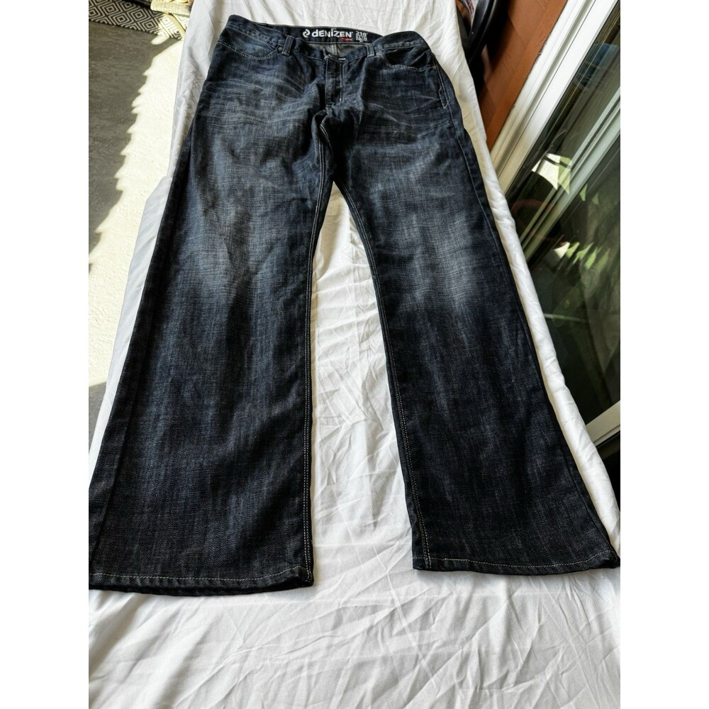 Denizen Levis 218 Slim Straight Fit Blue Jeans Mens 36x32